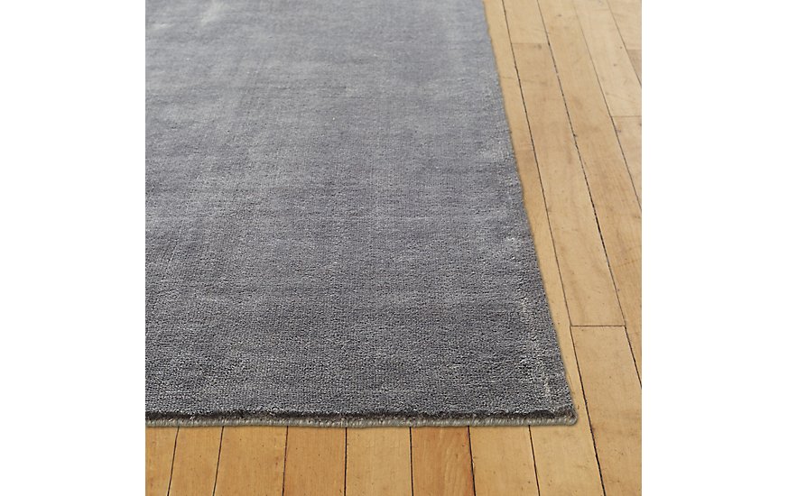 Ковер Basic Bamboo Silk серый от NOW CARPETS NOW CARPETS ДИЗАЙНЕРСКИЕ 153592 Серый  - Вид №1