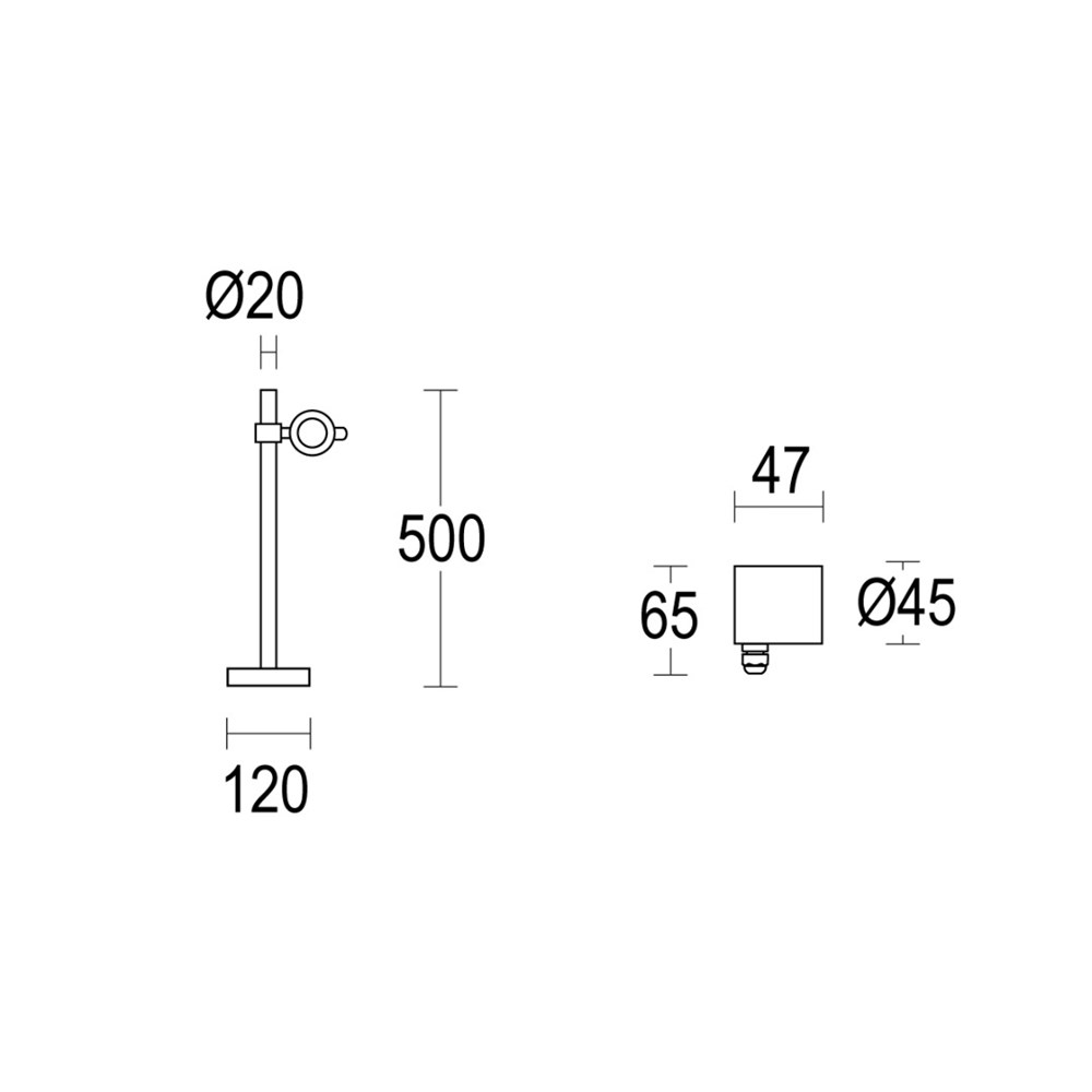 MaxiSegno P 1L 500 Ghidini Segno P .05 Темно-Cерый (Матовый)  - Вид №1
