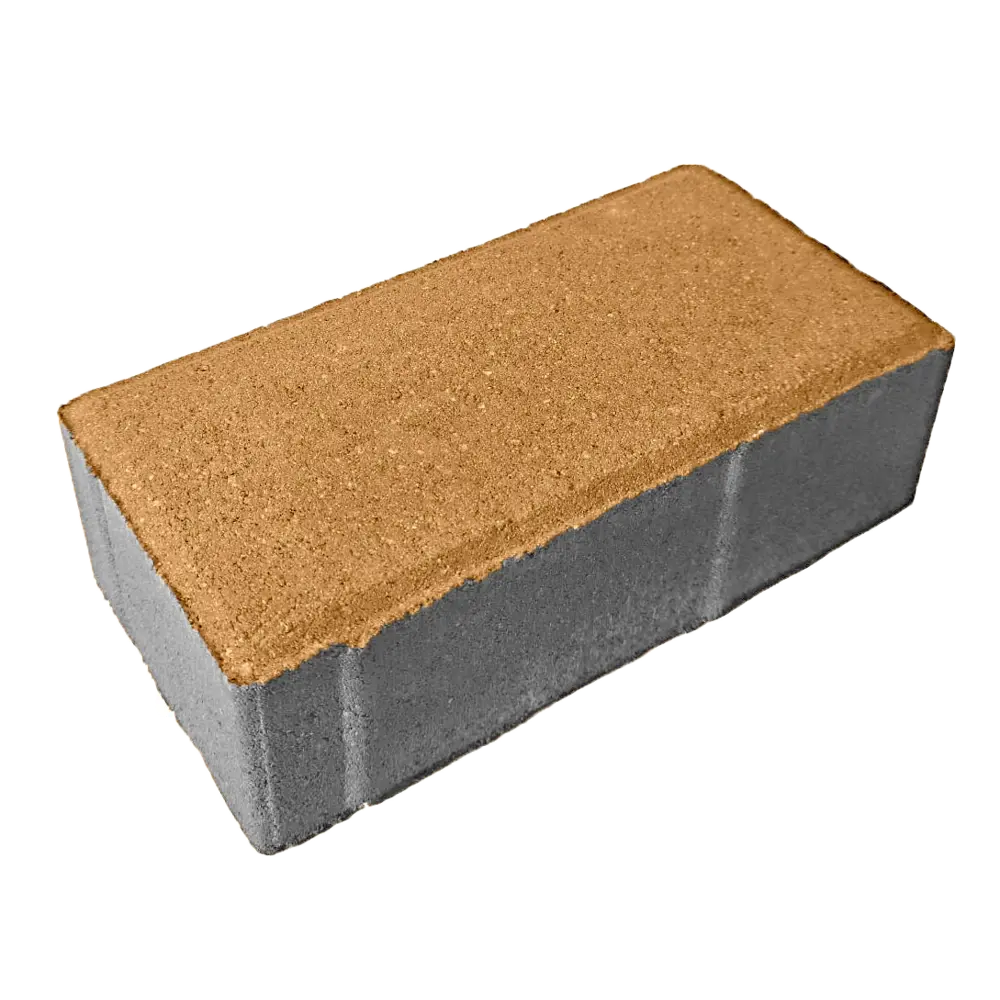 Плитка тротуарная 200x100x60 мм цвет горчица Santreyd STLM-2113986