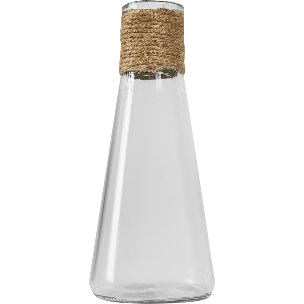 Ваза Акцент-2 стекло прозрачная 18.5 см Santreyd STLM-2109804 - Вид №2