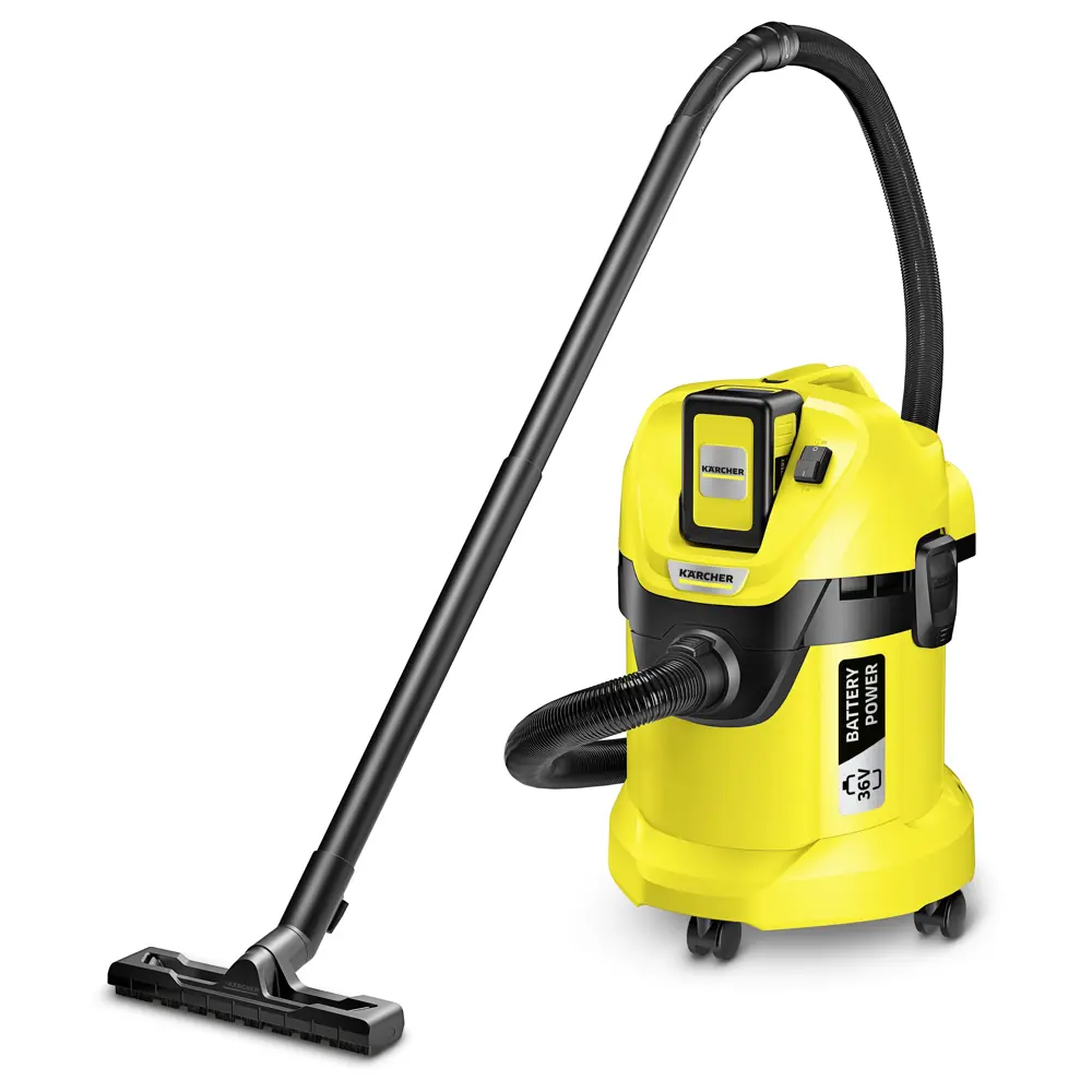 Пылесос Karcher WD3 Battery Set, 300 Вт, 17 л STLM-2058036