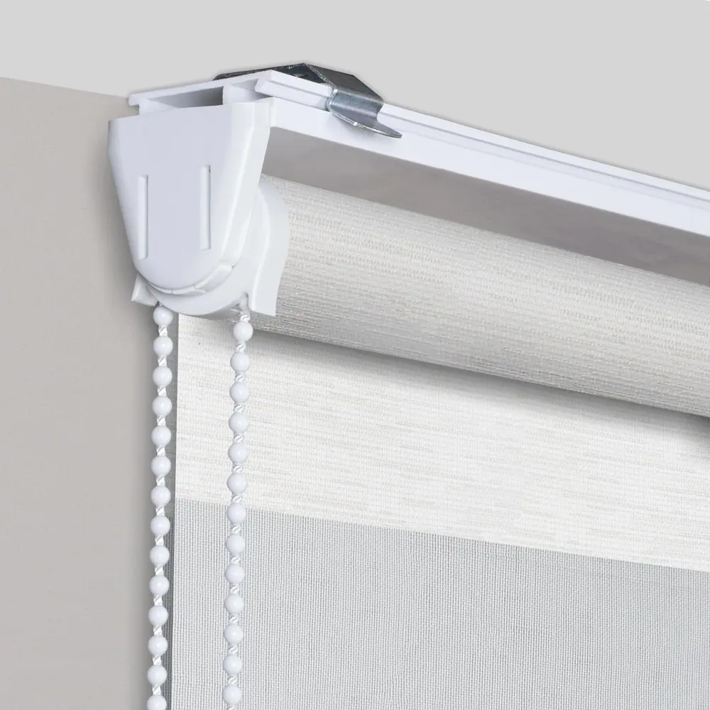 Рулонная штора день-ночь MIAMOZA Москва 120x175 см бежевая 89411411 STLM-1574089 - Вид №1