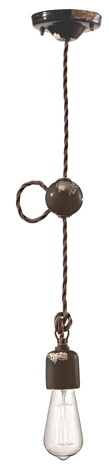 Регулируемый керамический подвесной светильник FERROLUCE Винтаж ARCH-00057937 - Вид №13