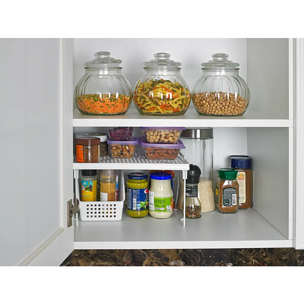 Подставка Лофт на металлических ножках цвет белый Santreyd STLM-2094905 - Вид №3