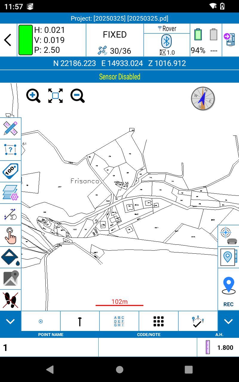 Топографическая съемка для мобильных устройств Stonex программное обеспечение ARCH-00079582 - Вид №4