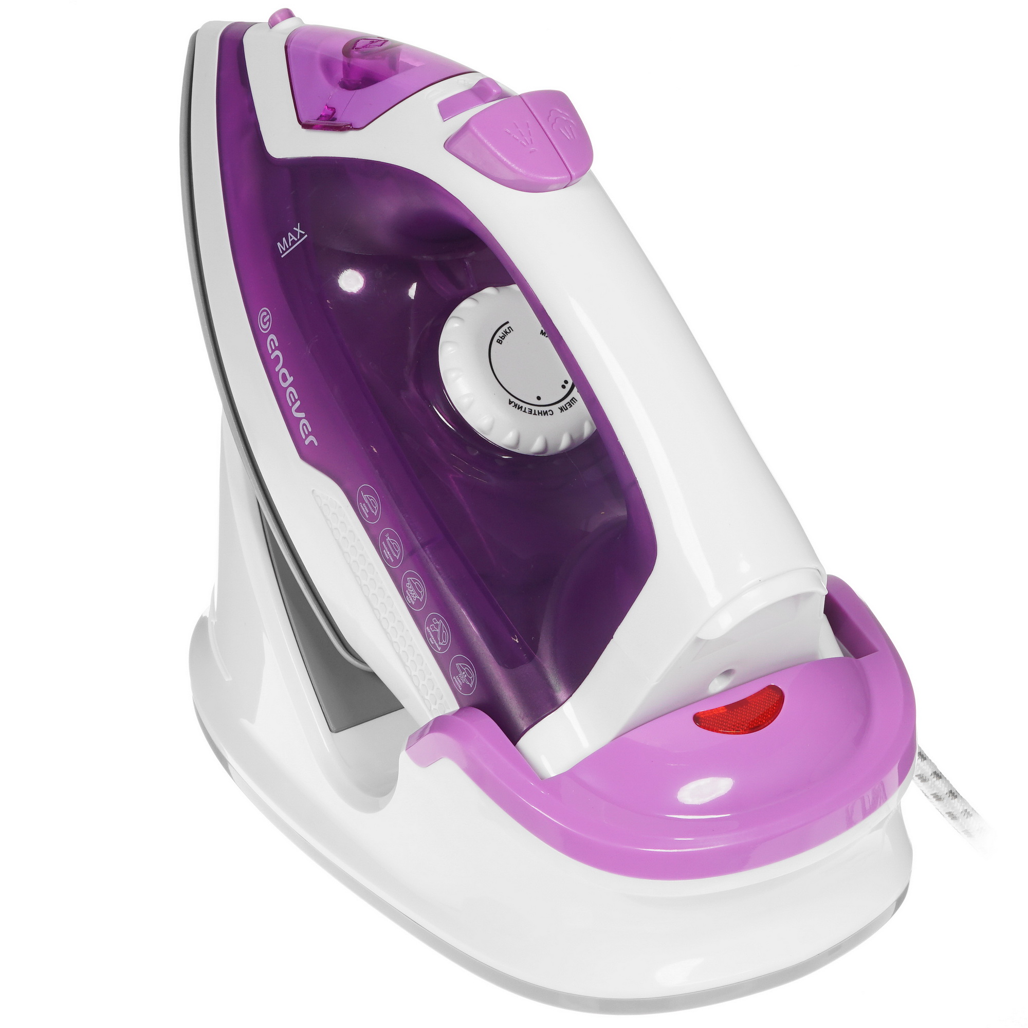 8155525 Утюг Endever Delta 120 фиолетовый STDN-0032306 - Вид №6