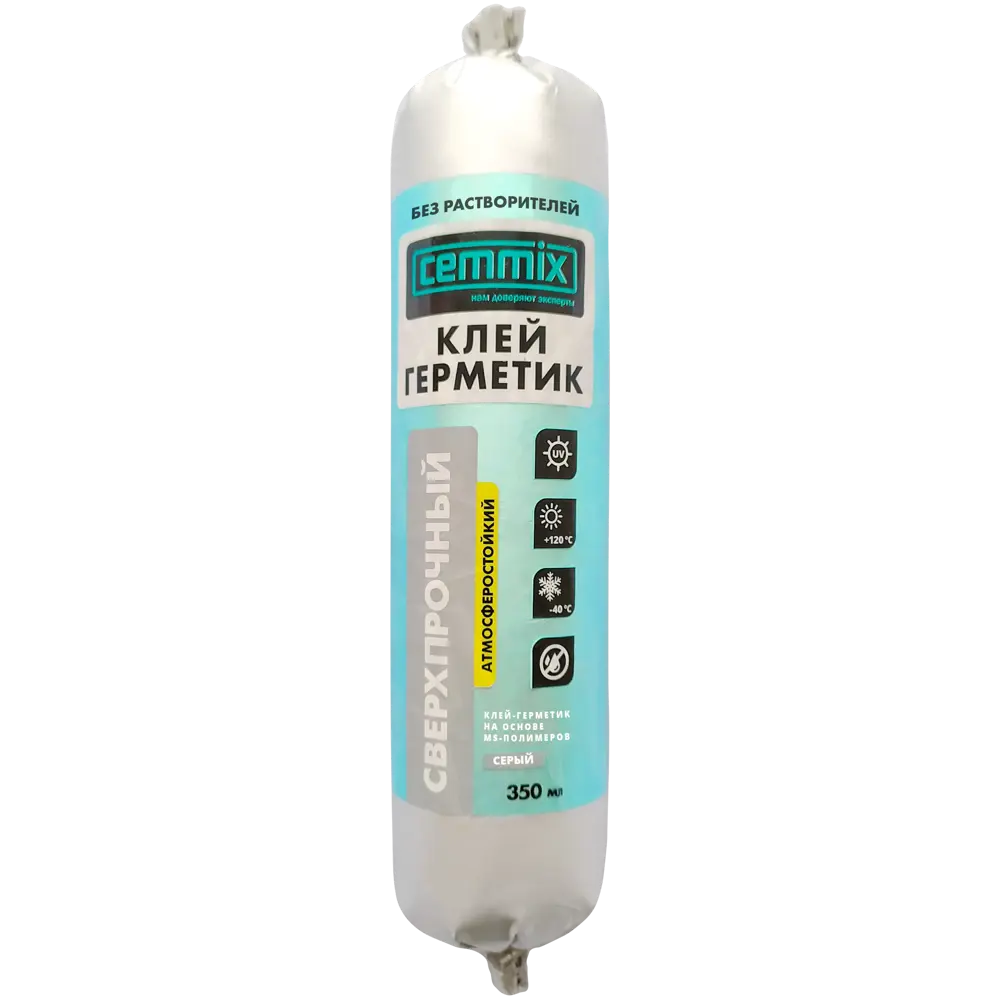 Сверхпрочный клей-герметик CEMMIX для сложных строительных работ 350 мл 83742227 STLM-0044210