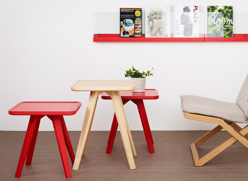 Karl Andersson Лакированный квадратный журнальный столик из массива дерева Mill sun-id-1393207 - Вид №3