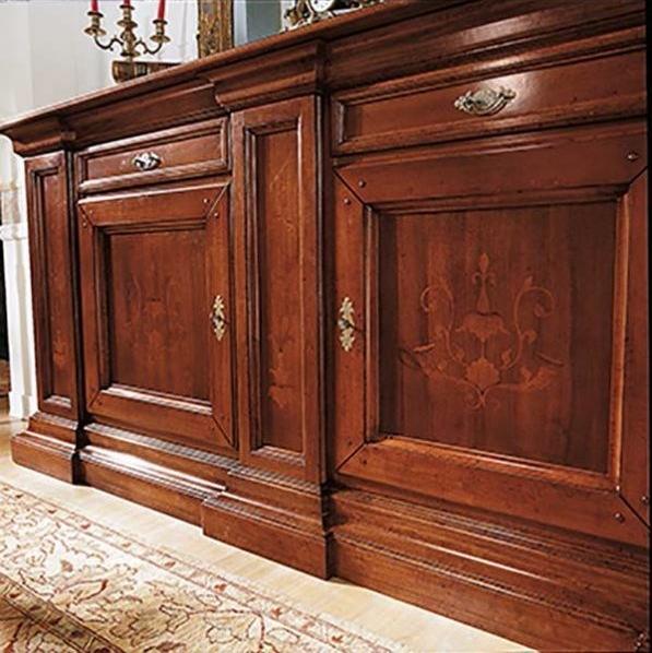 Arvestyle Буфет из массива дерева с распашными дверцами с ящиками Stile Ks-e500 - Вид №9