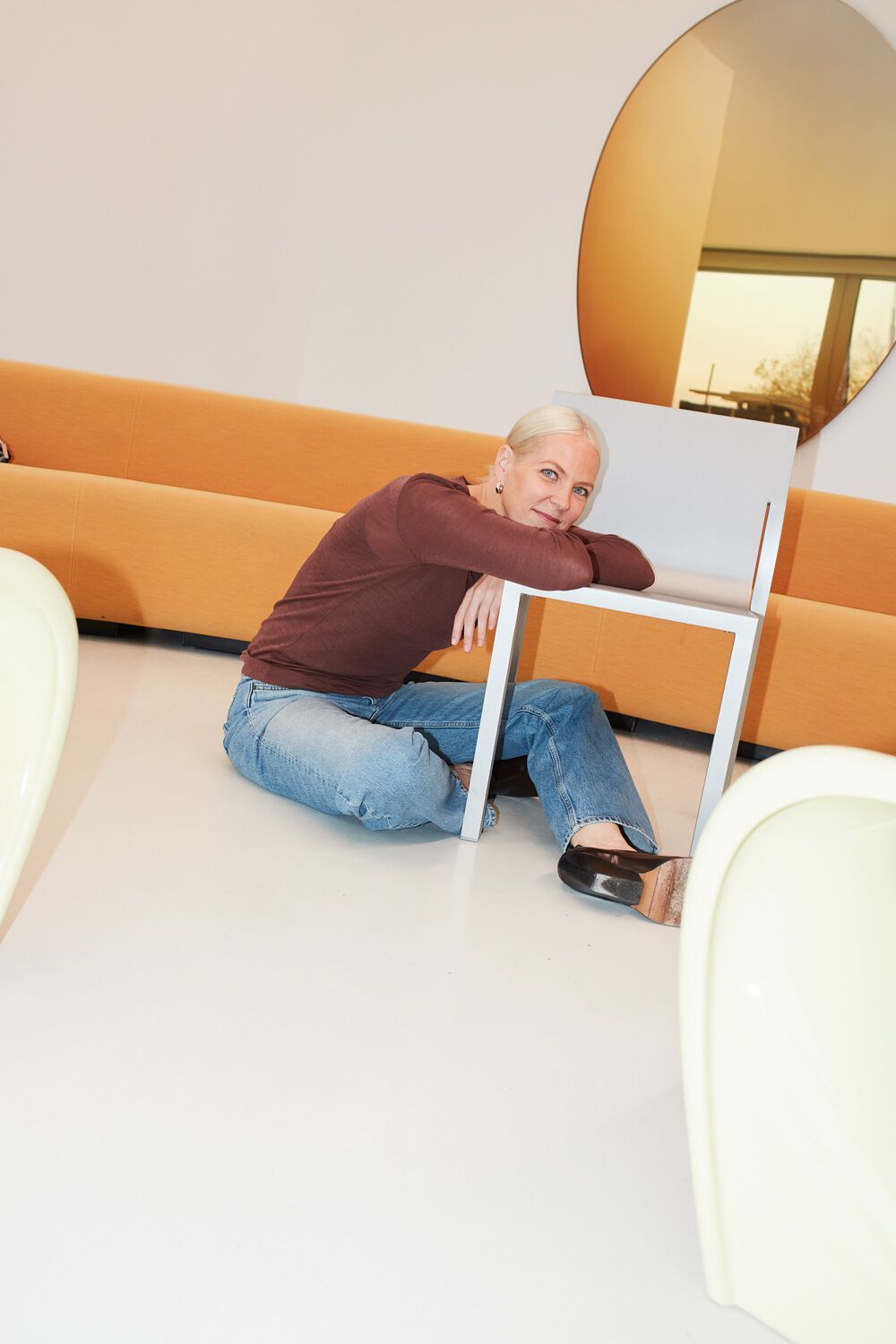 Штабелируемый алюминиевый стул BD Barcelona Stedelijk ARCH-00132726 - Вид №36