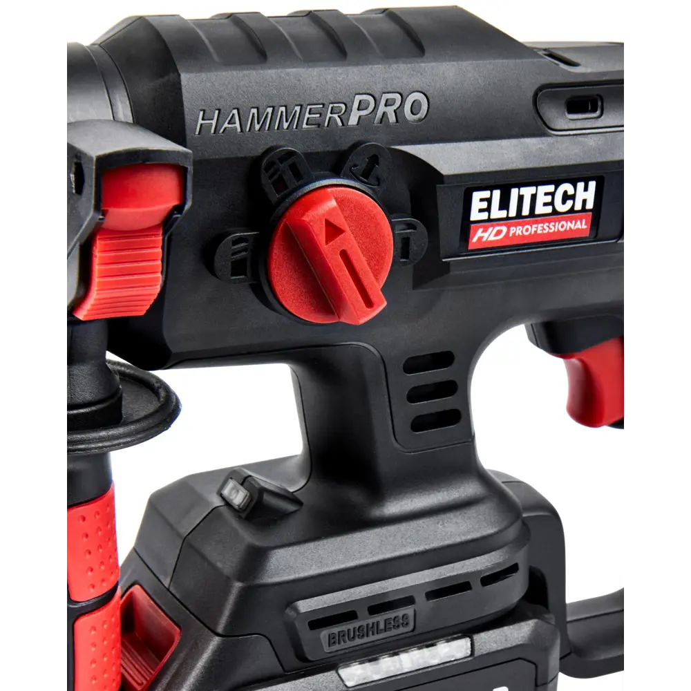 Аккумуляторный перфоратор ELITECH HD CRH2022SL SDS-plus 20В с АКБ 4Ач 89399015 STLM-1533229 - Вид №7