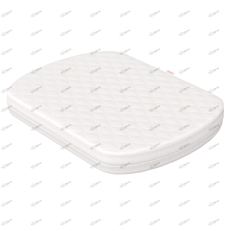 Матрас для люльки Elegance кокос, 6 см ELLIPSE ELLIPSE ELEGANCE 351739 Белый Santreyd 