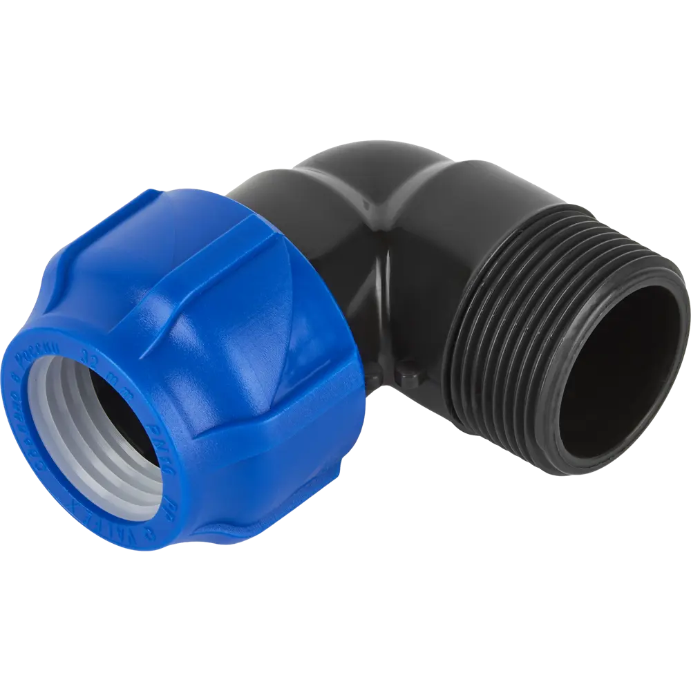 Отвод комбинированный 90° ПНД Valfex 1 1/4"x32 мм НР STLM-2121862