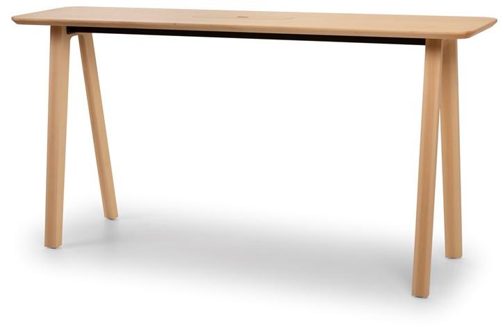 True Design Прямоугольный деревянный высокий стол E-quo Eq t095 - Вид №2