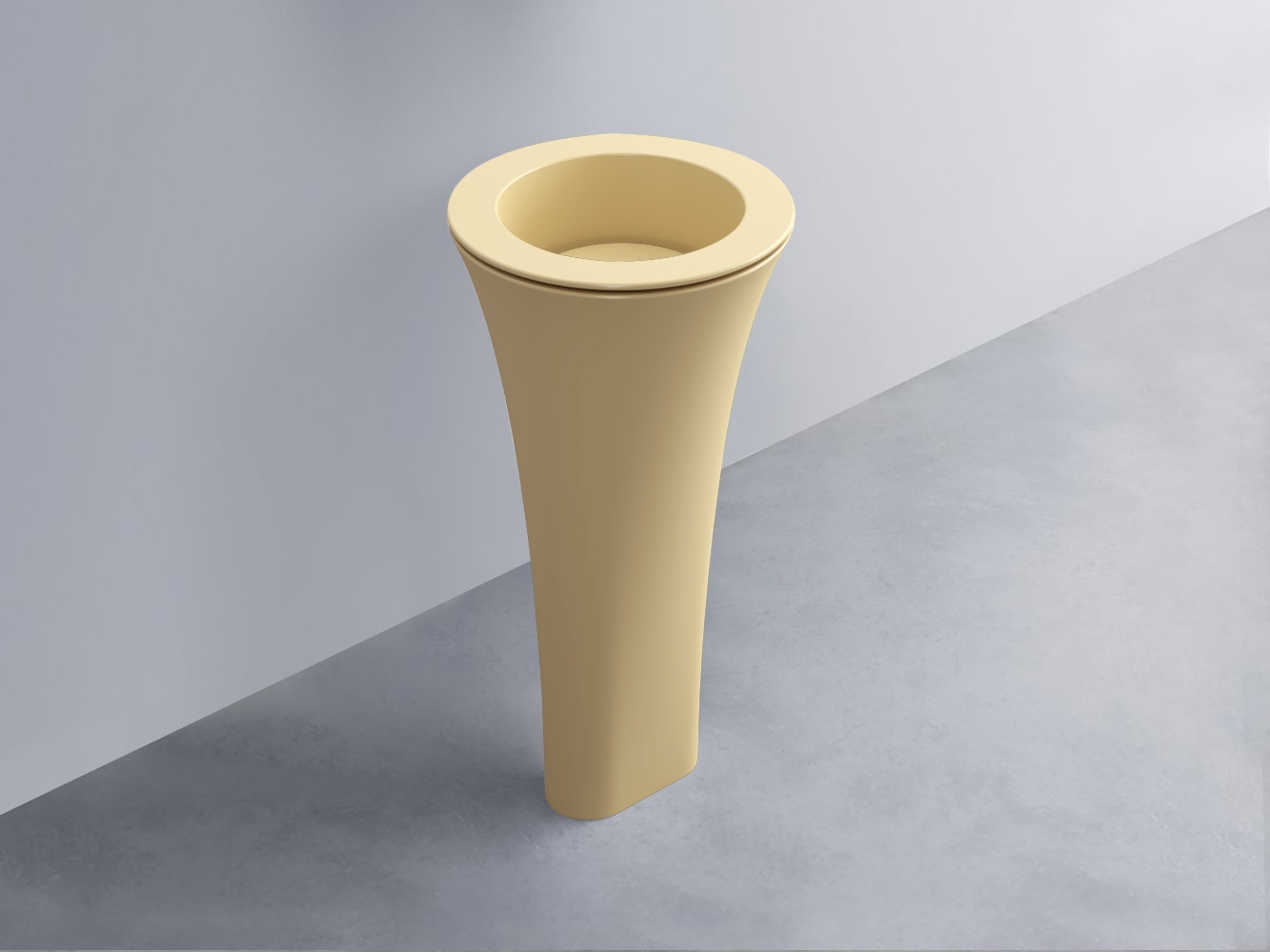 AMLA45-CN+AMPILT-CN+AMCOLT-CN Раковина Amedeo Tondo отдельностоящая cielo Enjoy + Amedeo Ceramica Cielo