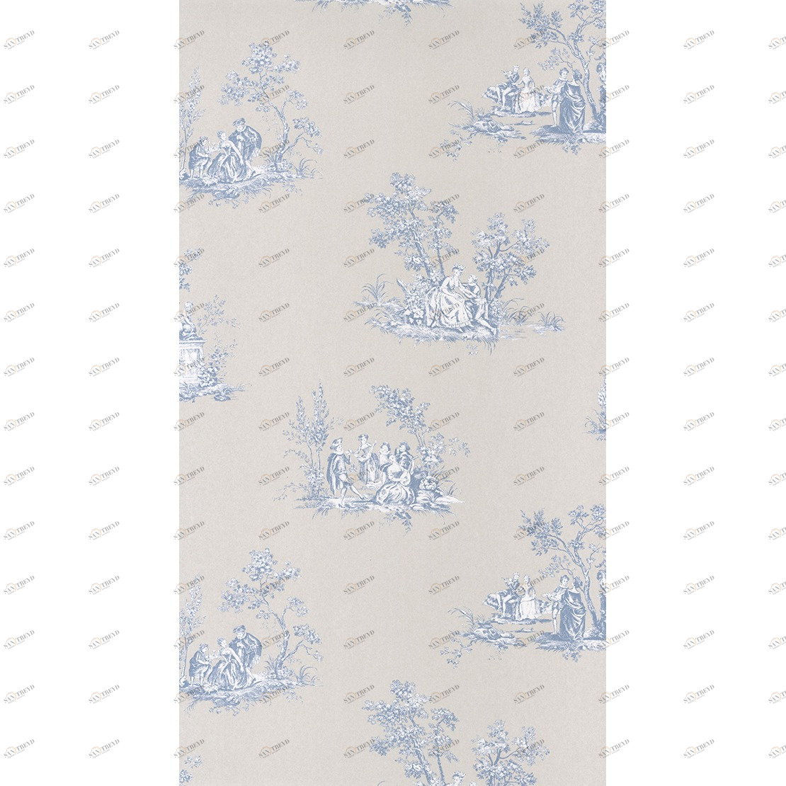 Рулон обоев FONTAINEBLEAU FONT81516206. Основа нетканый материал Casadeco