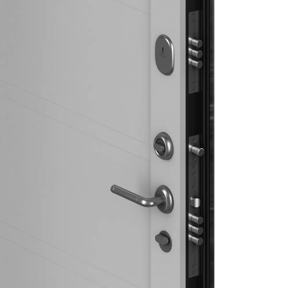 Дверь входная металлическая Премиум New 88x205 см правая серый силк маус DOORHAN STLM-2051379 - Вид №3