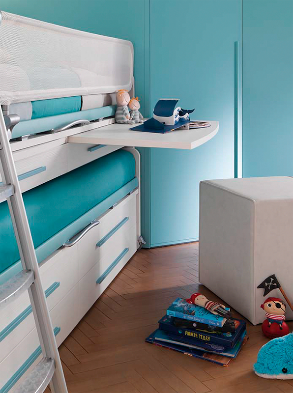 Детская из модулей  MORETTI  COMPACT KC410  - Вид №2