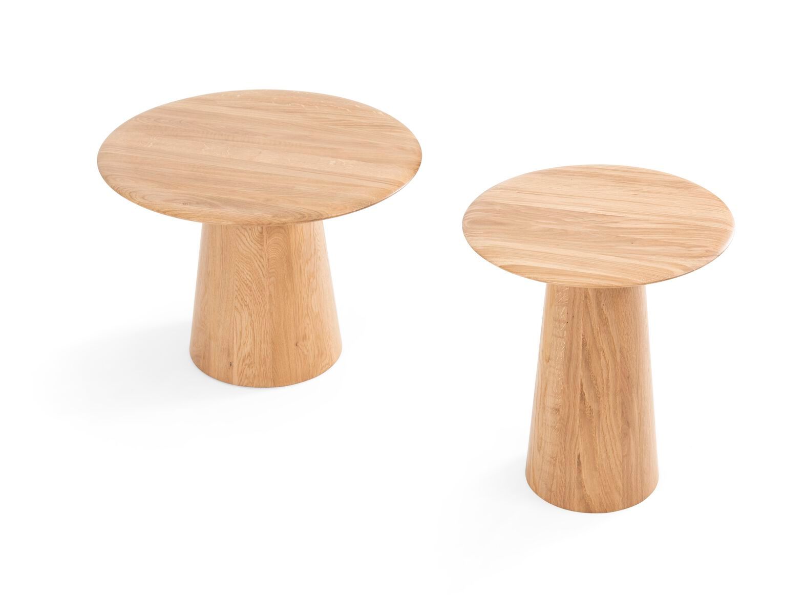 Круглый журнальный столик из дуба Gazzda Гриб ARCH-00019454 - Вид №4