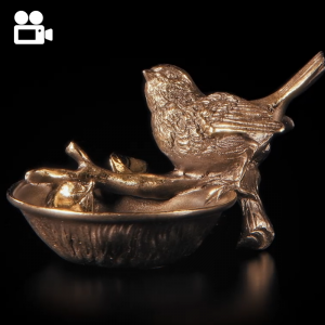22639 Подставка для украшений Пеночка Бронза BOGACHO
