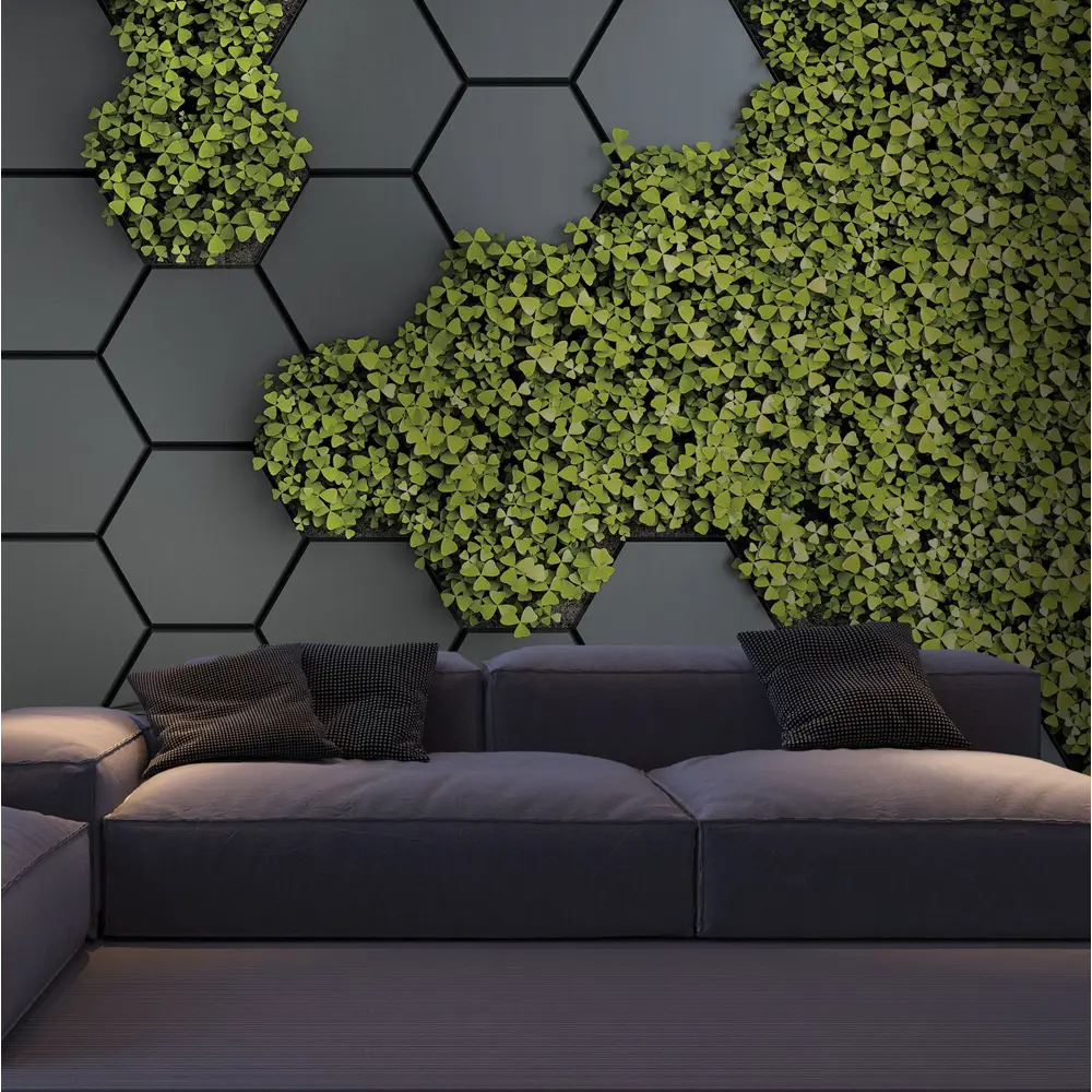 Фотообои «‎Модульная стена»‎ 3D флизелиновые 300x270 см L13-129 82912477 STLM-2050784 FBRUSH 3D FLIZART - Вид №2