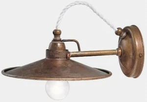 Il Fanale Бра из железа с фиксированным кронштейном Cantina 201.04.ff