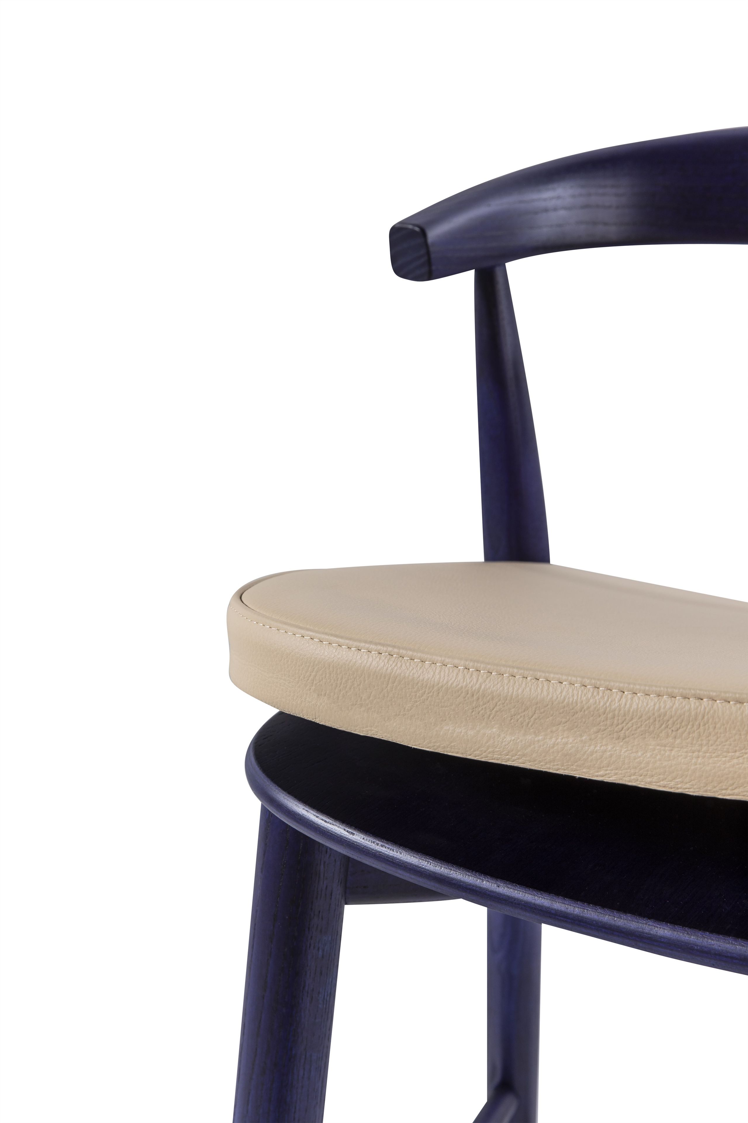Высокий стул из ясеня CAPPELLINI Newood ARCH-00123241 - Вид №9