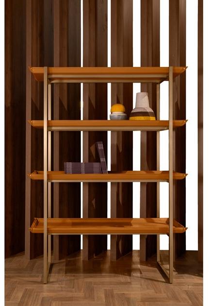 Aston Martin Книжный шкаф двусторонний кожаный открытый sun-id-1421205 - Вид №4