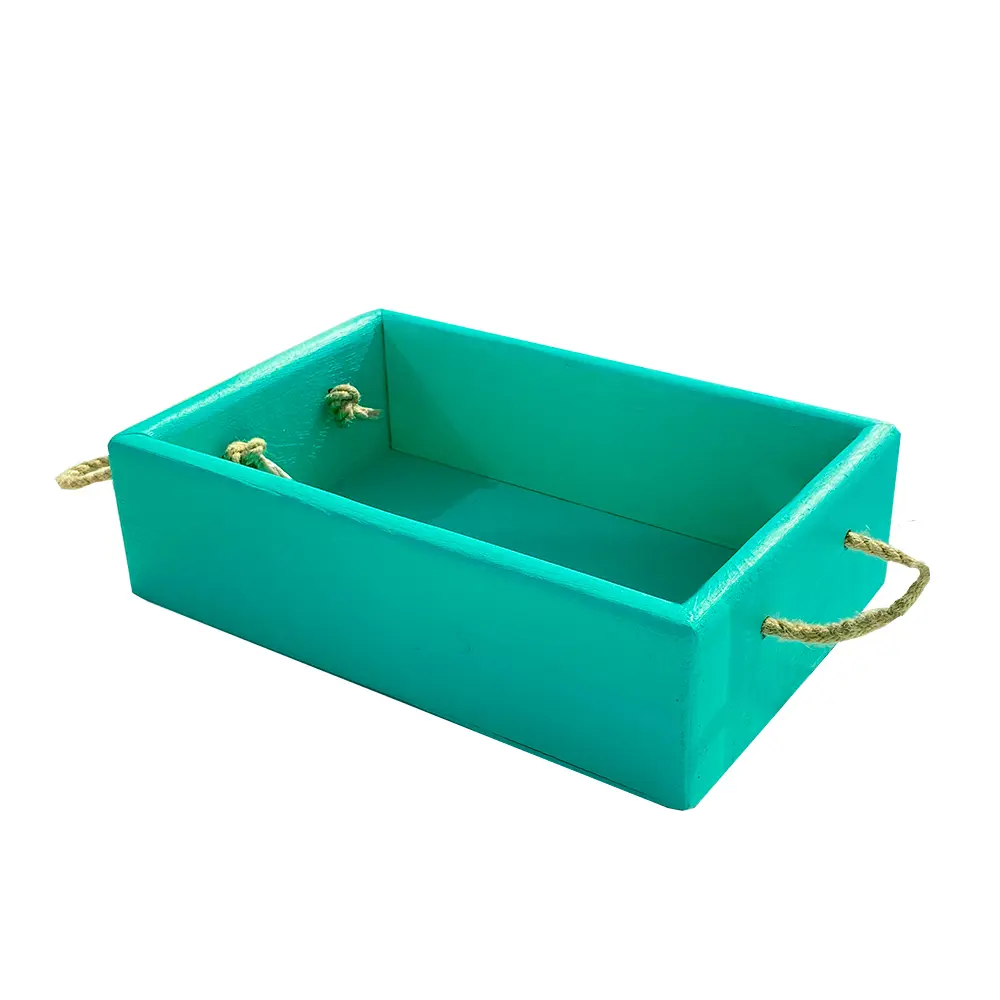 Ящик для хранения 15х25х9 см деревянный в ассортименте Симфония STLM-2171969 - Вид №3