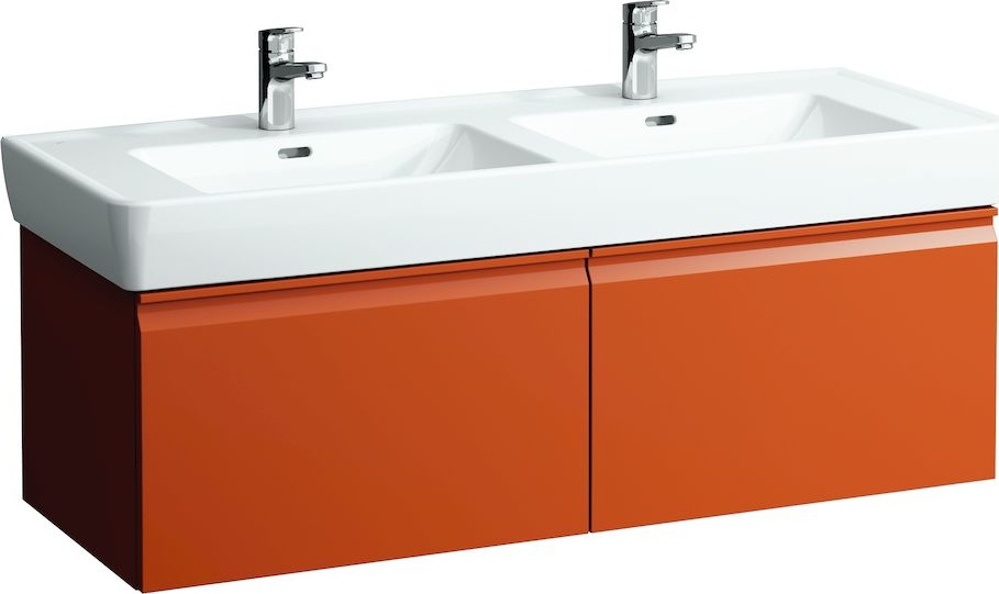 H4830810959991 Шкафчик под раковину с сифоном, экономящим пространство, для раковины 814967, 2 выдвижных ящика LAUFEN PRO - Вид №9