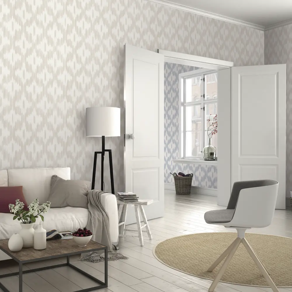 Обои флизелиновые Rasch Barbara Home Collection бежевые 0.53 м 527704 STLM-2110250 - Вид №4