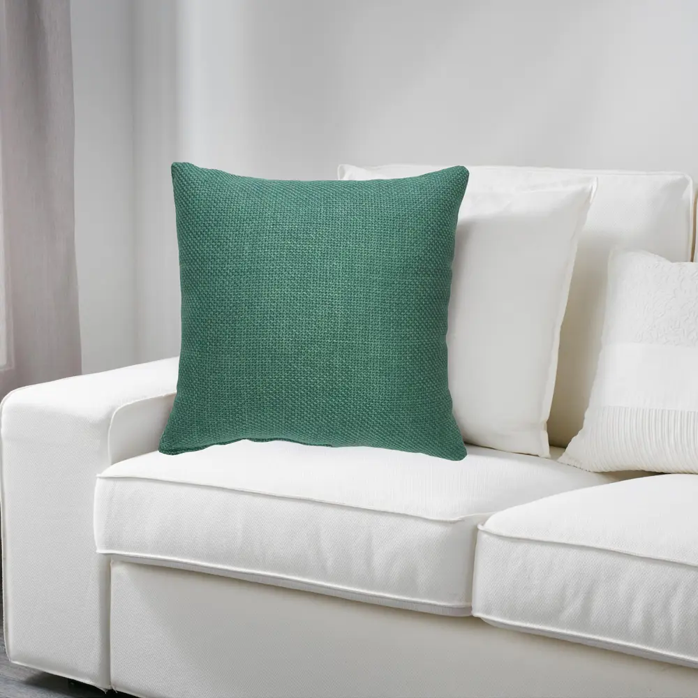 Подушка Tula 40x40 см цвет зеленый SEASONS STLM-2181161 - Вид №3