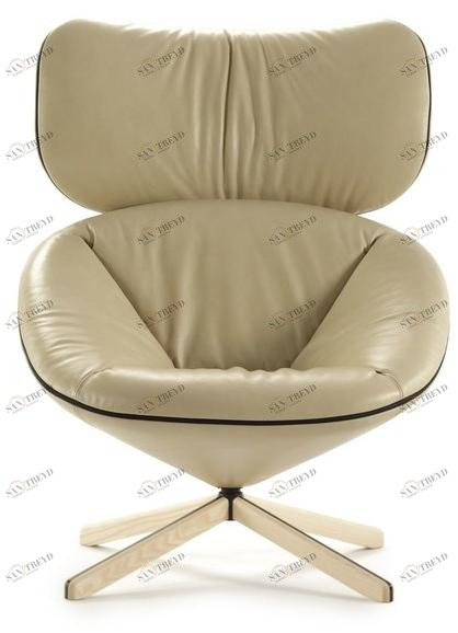 Sancal Кожаное кресло с 4 спицами и подголовником Tortuga sun-id-1381598