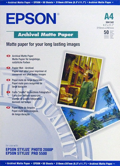 C13S041342 archival matter paper a4(50p) Epson Santreyd 