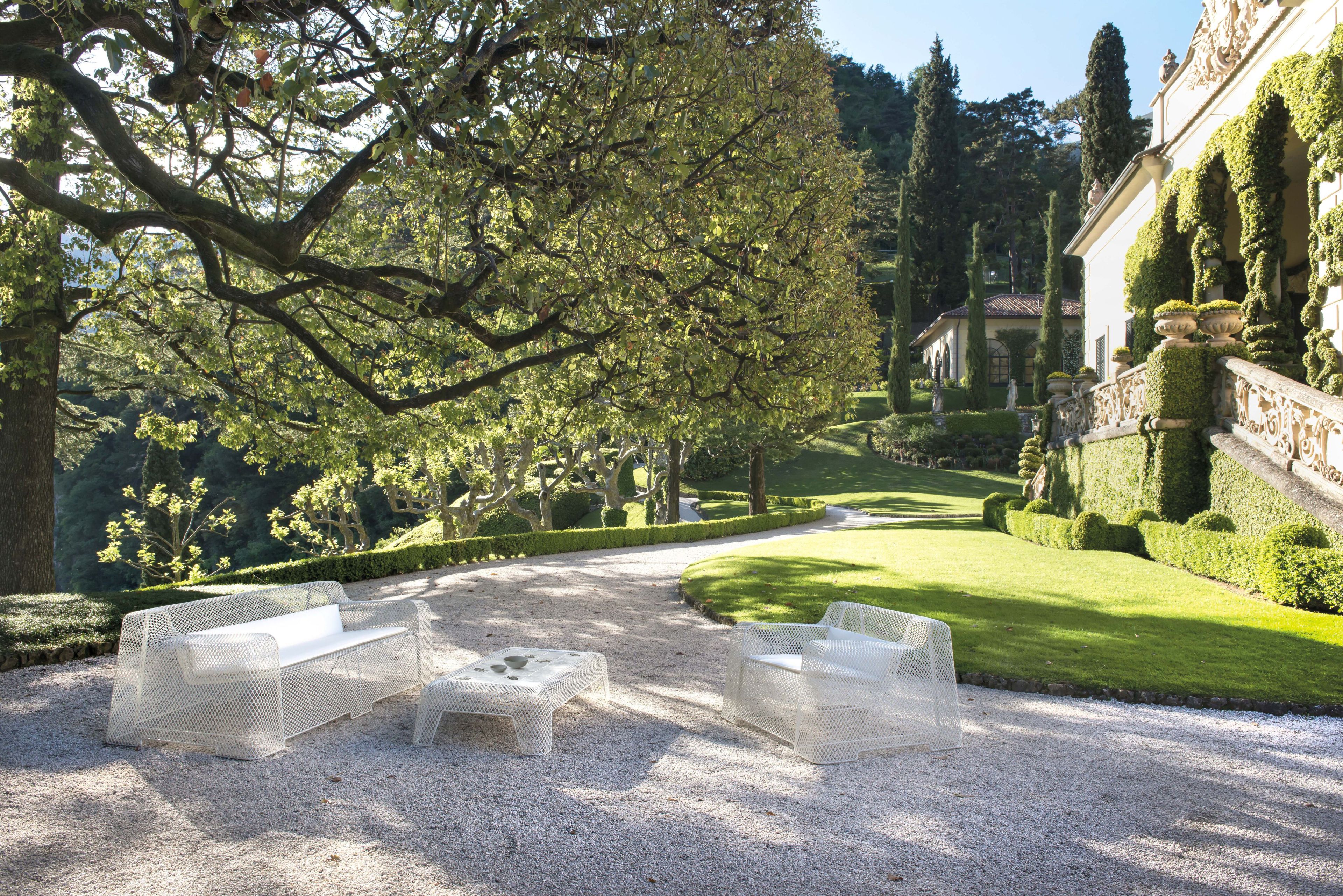 Стальной прямоугольный низкий садовый стол emu Ivy ARCH-00128216 - Вид №3