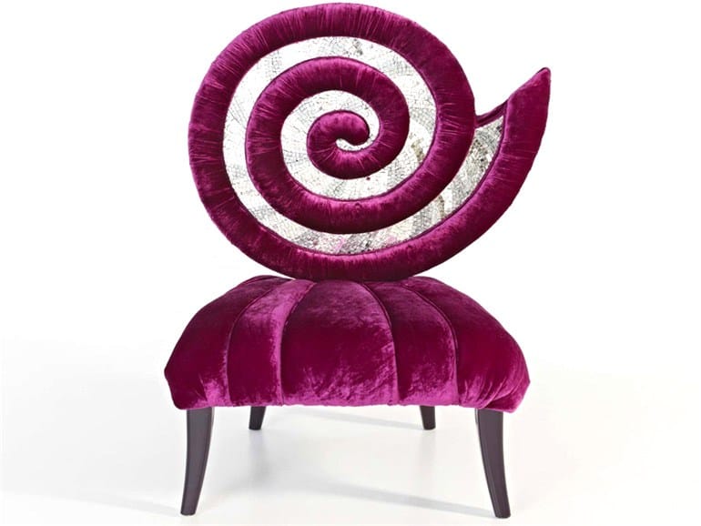 Бархатное кресло Sicis NextArt ARCH-00126296