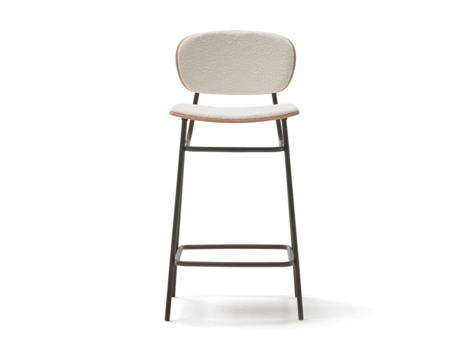 Высокий табурет с мягкой подкладкой из ясеня Blasco&Vila Fosca ARCH-00070708 - Вид №2