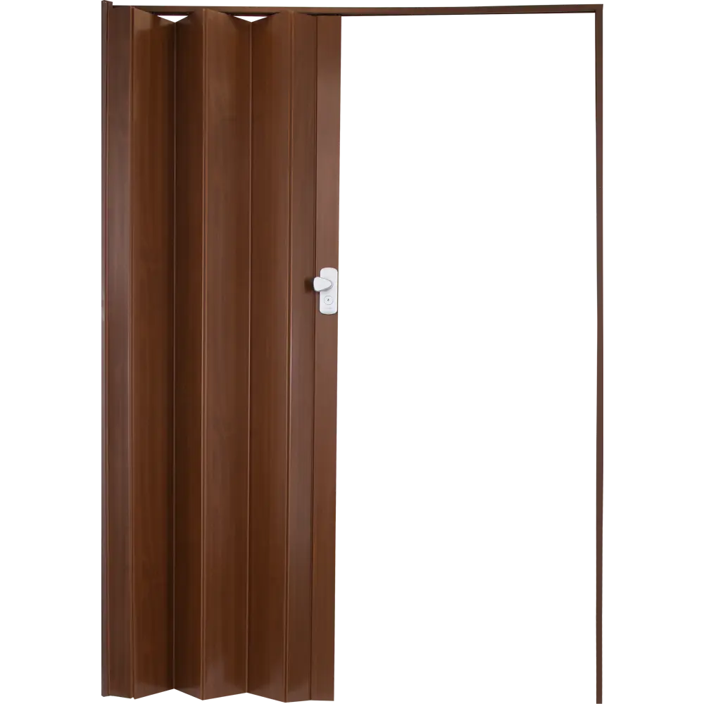 Дверь ПВХ Spacy 84x205 см, цвет тёмное дерево GROSFILLEX STLM-2175365