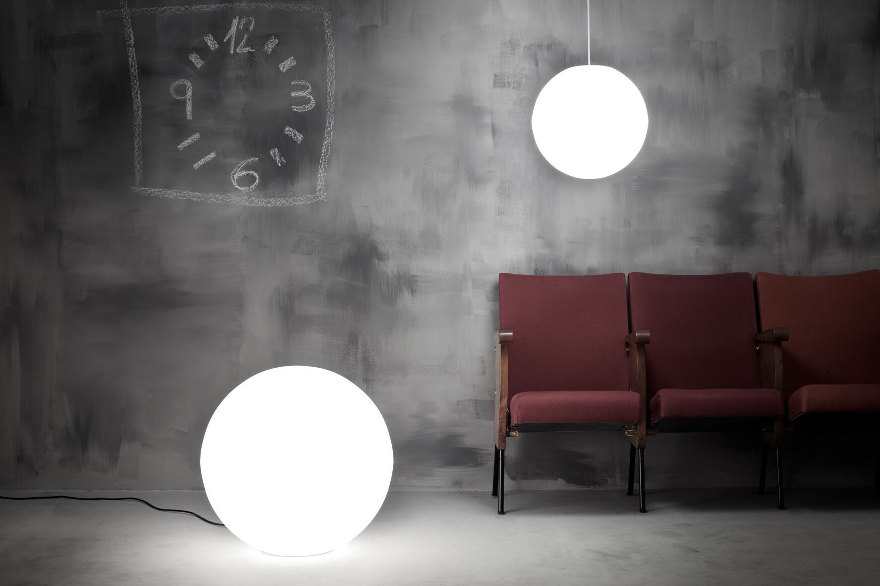 Напольная лампа из полиэтилена Kloris Moon ARCH-00150788 - Вид №3