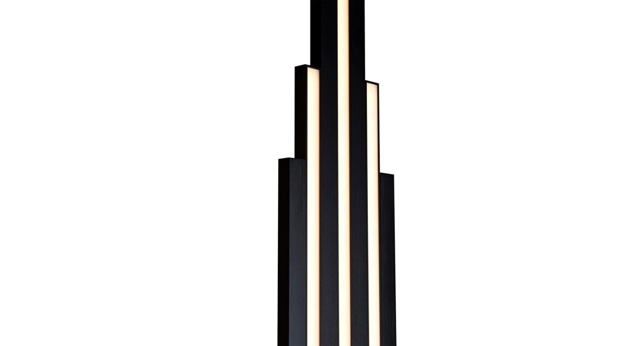 Торшер из анодированного алюминия с мраморным основанием ROCHE BOBOIS Les Contemporains ARCH-00057163 - Вид №5