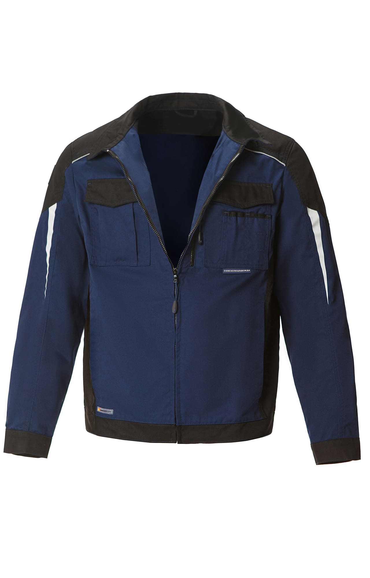 64619 Костюм  NEW 2 темно-синий с черным STATUS  Летняя спецодежда  размер 48-50/182-188  - Вид №3