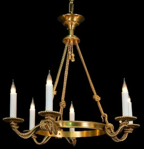 Tisserant Люстра из бронзы Cordage