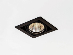 С порошковым покрытием алюминиевый квадратный светодиодный светильник