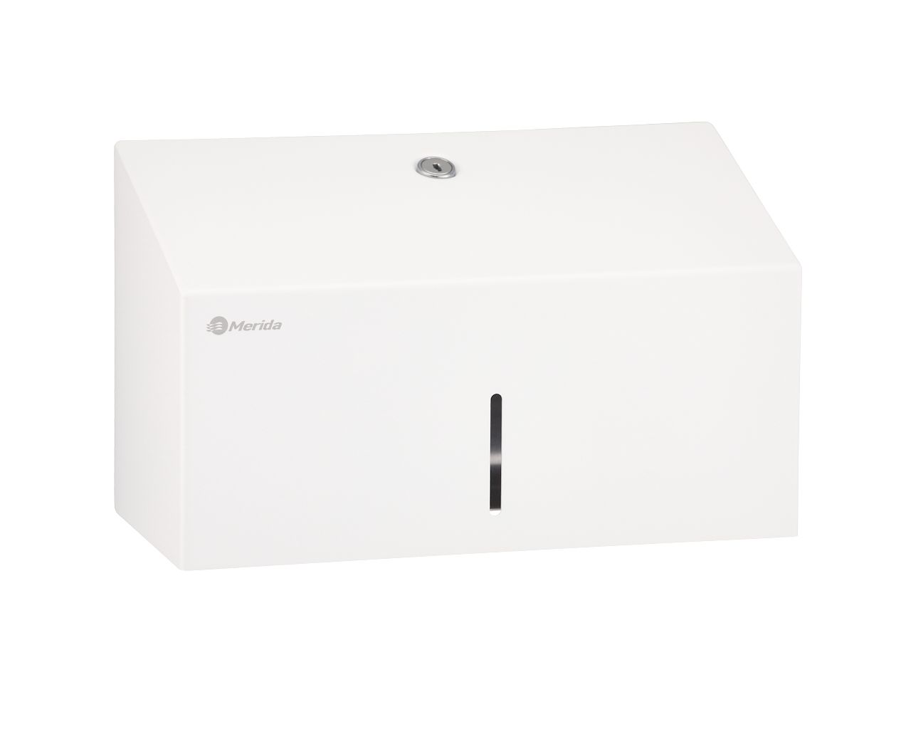 ASB203 Контейнер для одноразовых бумажных полотенец STELLA WHITE LINE MINI, белый Merida 