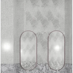 Плитка настенная Нефрит-Керамика Ситали 30х60 см 1.8 м² бетон цвет серый