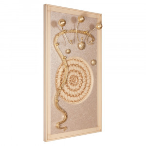 15006 Вешалка настенная Heri 1 Айвори BOGACHO