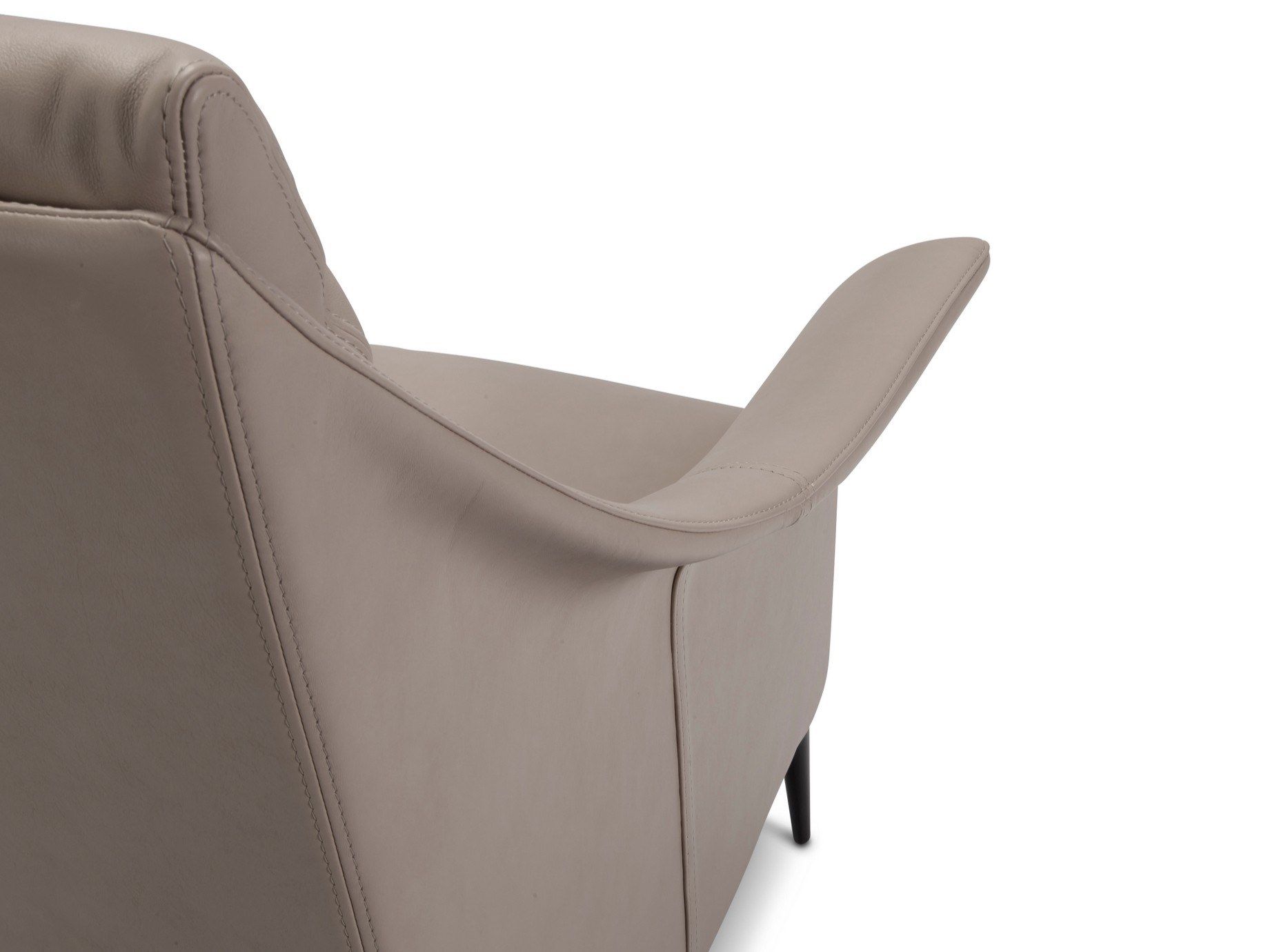 Съемное кожаное кресло с подлокотниками Duvivier Canapés MELCHIOR ARCH-00063954 - Вид №5