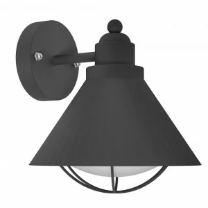 Уличный настенный светильник черный Eglo Barrosela 94805 EGLO ФОНАРЬ 00-3897387 Черный