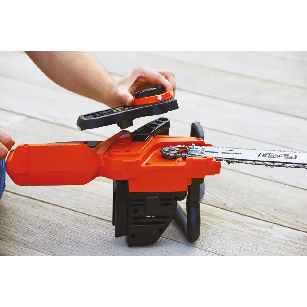 Аккумуляторная пила Black Decker 18 В  шина 25 см АКБ и ЗУ в комплекте BLACK + DECKER STLM-2084996 - Вид №12