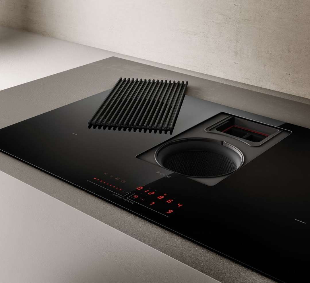 NIKOLATESLA PRIME BL/A/83-PRF0138475 Индукционные варочные панели / индукционная, с вытяжкой, 1200 м3/ч, черная Elica  - Вид №5